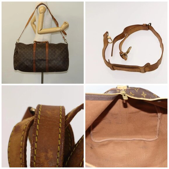 LOUIS VUITTON Monogram Keepall Bandouliere 55 Boston Bag - Picture 16 of 16